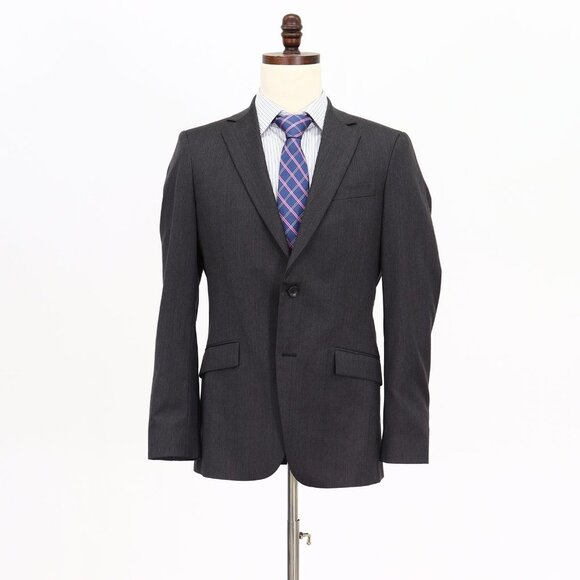 Theory 40R Gray Solid 2-Button Sport Coat Blazer Jacket V090